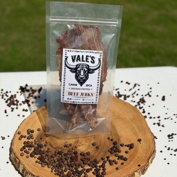 Smoked Pepper Carne Seca | Beef Jerky